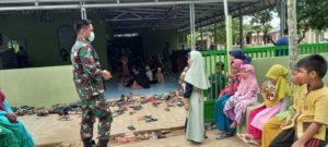 Keakraban Satgas Bersama Anak- Anak Kampung Jawi Semakin Dekat
