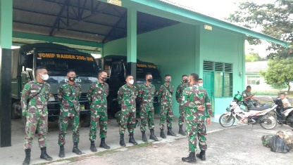 Prajurit TNI Pulang Ke Hombis Masing - Masing