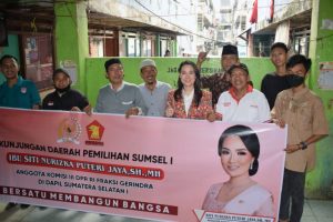 Kunjungi Rusun 24 Ilir, Siti Nurizka Minta Warga untuk Tetap Menjaga Kebersihan