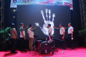 Semarakan HUT TNI ke-77, Kodim 0418/Palembang Gelar Festival Band Pelajar