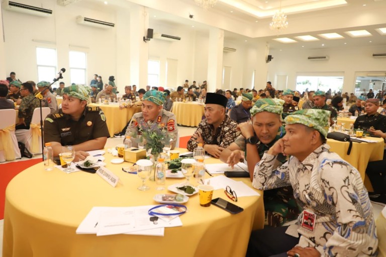 PJ Bupati Muba H Apriyadi Serukan Jaga Stabilitas Jelang Pemilu dan Pilkada Serentak 2024 di Muba
