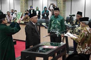 Nizar Lantik Zainal Berlian sebagai Rektor ITS NU Sriwijaya Sumsel