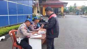 Empat Motor Polisi Ditahan Propam Polrestabes Palembang