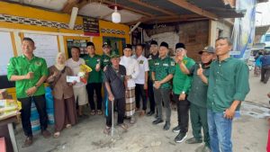 Kunjungi Lokasi Kebakaran 1 Ulu, DPC PPP Palembang Rasakan Kesedihan Korban