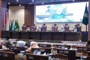 DPRD Sumsel Dengarkan Penjelasan Pertanggungjawaban APBD 2022