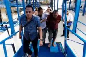 Satpolairud Polrestabes Palembang Ringkus Buronan Pencuri Alat Kapal