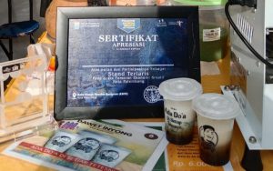 Terus Utamakan Cita Rasa, Es Dawet Inyong Sukses Raih Penghargaan dari Dispar Palembang