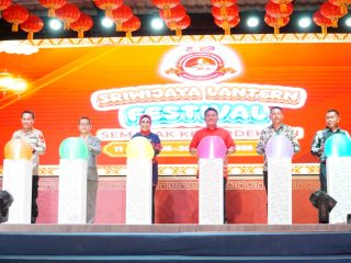 Gubernur Sumsel Buka Sriwijaya Lantern Festival Sebagai Destinasi Wisata Budaya Terlengkap di Kota Palembang