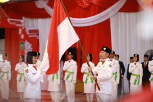 Gubernur Resmi Kukuhkan 50 Anggota Paskibraka Provinsi Sumsel Tahun 2023
