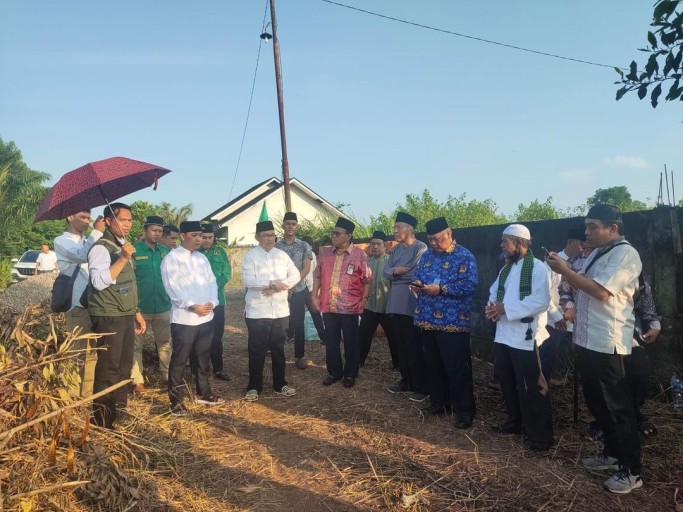 Peletakan Batu Pertama Kantor PCNU Kota Palembang Yang Dihadiri MWC dan Ketua Ranting NU
