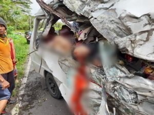 Kecelakaan Lalu Lintas di Jalan Lintas Baturaja-Prabumulih, Tiga Orang Meninggal Dunia