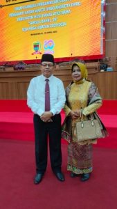Samsul Bahri Dilantik Sebagai Anggota DPRD Pengganti Antara Waktu di Dapil III Megang Sakti