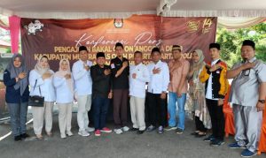 Gerindra Musi Rawas Daftarkan 40 Bacaleg ke KPU untuk Pemilu 2024