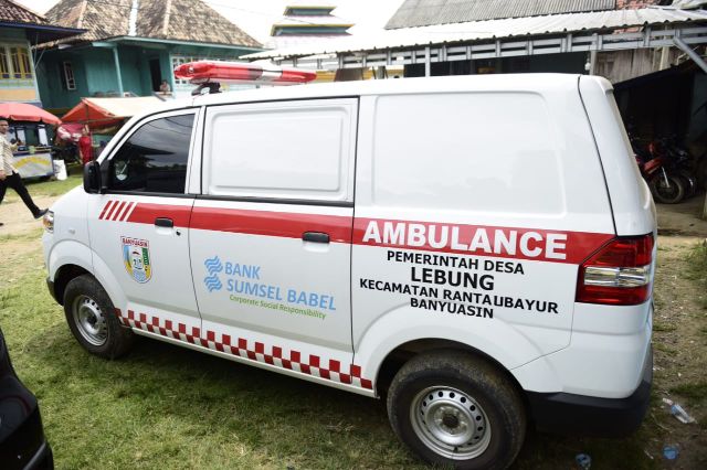 Bantuan Ambulance Diharap Agar Warga Desa Lebung Banyuasin Kian Mudah Berobat ke Rumah Sakit 