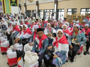 Tiba di Embarkasi Palembang, 81,4 % JCH Kloter Kedua Resiko Tinggi