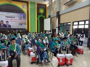 Embarkasi Palembang Ramah Lansia, Jemaah 70 Tahun Prioritas Layanan