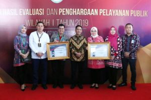 Pemkot Palembang Raih Penghargaan dalam Unit Penyelenggara Pelayanan Publik