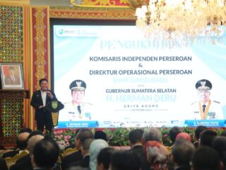 Gubernur Sumsel Kukuhkan Komisaris Independen dan Direktur Operasional BSB, Tantangan Hebat dalam Perjalanan Keunggulan