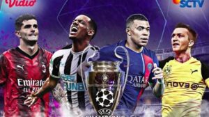 Malam Ini, Pekan Pertama Liga Champions 2023/2024: AC Milan vs Newcastle dan PSG vs Borussia Dortmund