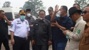 Pemkab - DPRD Muba Blusukan Tinjau Jalan Angkut Batu Bara
