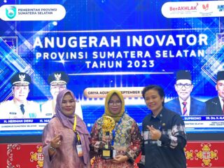 Mutia Raih Penghargaan Inovator Sumsel 2023