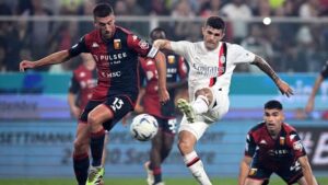 Tumbangkan Genoa, AC Milan Naik ke Puncak Klasemen Liga Italia