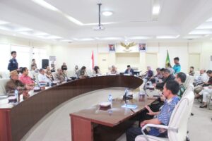 Kominfo dan Komisi I DPRD Sumsel Gelar Sosialisasi dan Monev SP4N-LAPOR di Muba