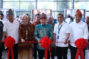 Pj Gubernur Agus Fatoni Buka Pameran Jelajah Sumatera Selatan di Bandara Soetta