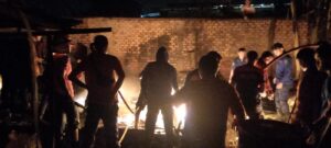 Diduga Sebuah Gudang Tempat Penimbunan BBM Ilegal di Jakabarung Palembang Ludes Terbakar
