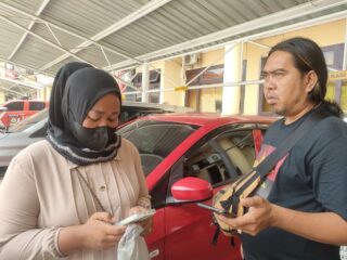 Melintasi Jalan HM Noerdin Pandji Palembang, Seorang Pelajar Dibacok 10 Orang Tidak di Kenal