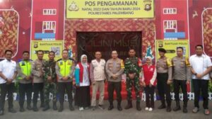 Kapolrestabes Palembang : Kesiapan Pos Natal dan Tahun Baru 2024 Sudah Diangka 95 Persen