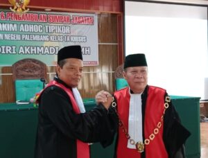 Khoiri Akhmad Dilantik Jadi Hakim Adhoc Tipikor PN Palembang