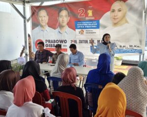 TKD Sumsel Prabowo-Gibran Bagikan 500 Paket Sembako Ke Warga Sukarela