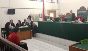 Tabrak Anggota TNI, Terdakwa Miki Dituntut 3 Tahun Penjara