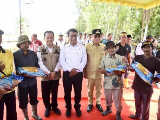 Pj Gub Sumsel Fatoni: Produktivitas Padi Sumatera Selatan Tertinggi Di Sumatera dan ke-4 Secara Nasional