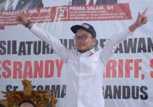 Namanya Disebut, Prima Salam : Kader Gerindra Harus Maju dalam Pilkada Nanti
