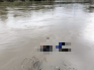 Warga Geger dengan Penemuan Mayat Mengapung di Sungai Lematang 