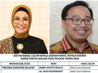 Bobby Adhityo Rizaldi dan RA Anita Noeringhati Ditugaskan di Pilkada Sumsel 2024