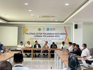 Bekerjasama dengan UIN Raden Fatah Palembang, LPM Selenggarakan SPMI Menyongsong Akreditasi Unggul