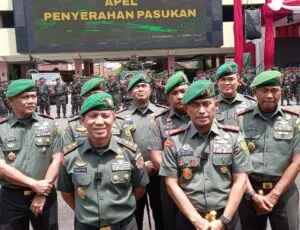 Mayjen TNI M Naudi Nurdika Resmi Jabat Pangdam II/Sriwijaya
