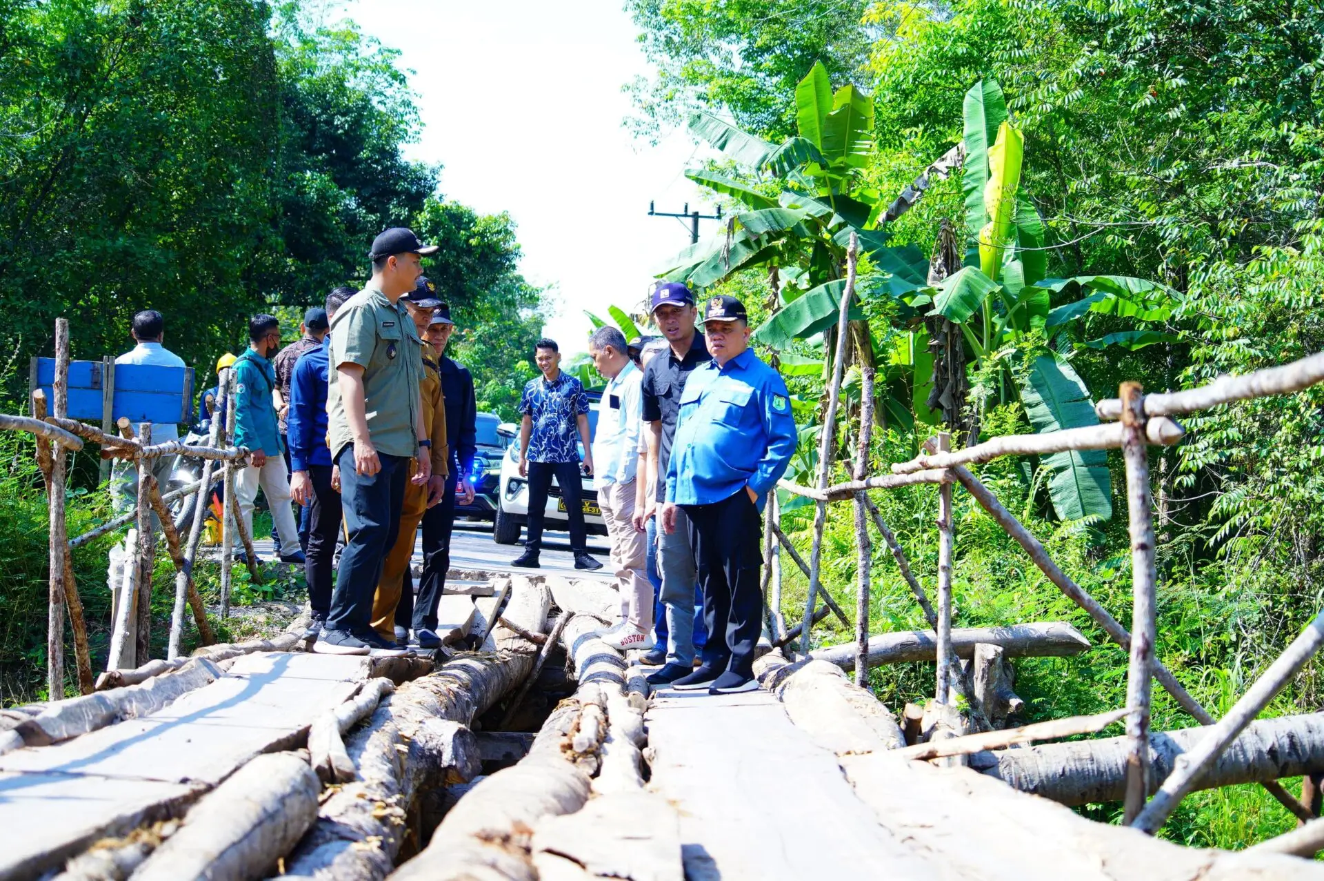Kondisi terkini Jembatan Pongpet Pangandaran: Diperbaiki TNI setelah anjlok dan siap ditinjau KSAD