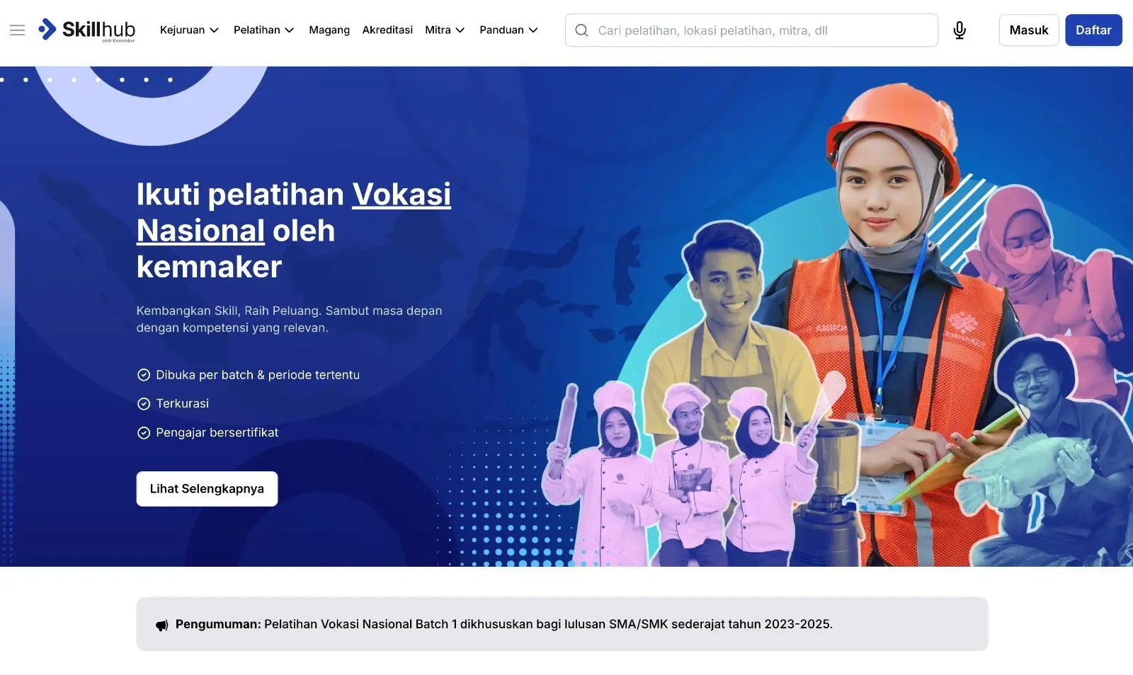 Ingin tambah skill? Ikuti pelatihan vokasi nasional batch 5 dari Kemnaker