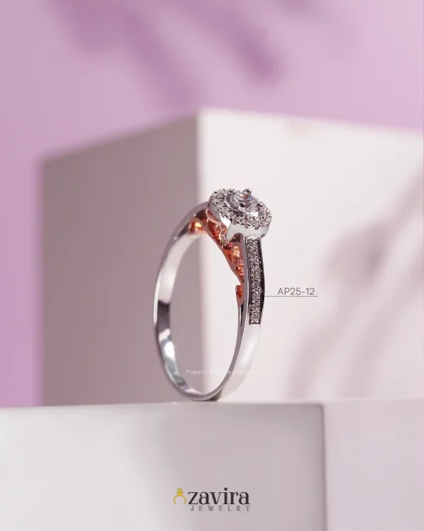 AP25-12_Ver 1 Cincin Perhiasan Wanita AP25-12 — Glamour dengan Sentuhan Romantis