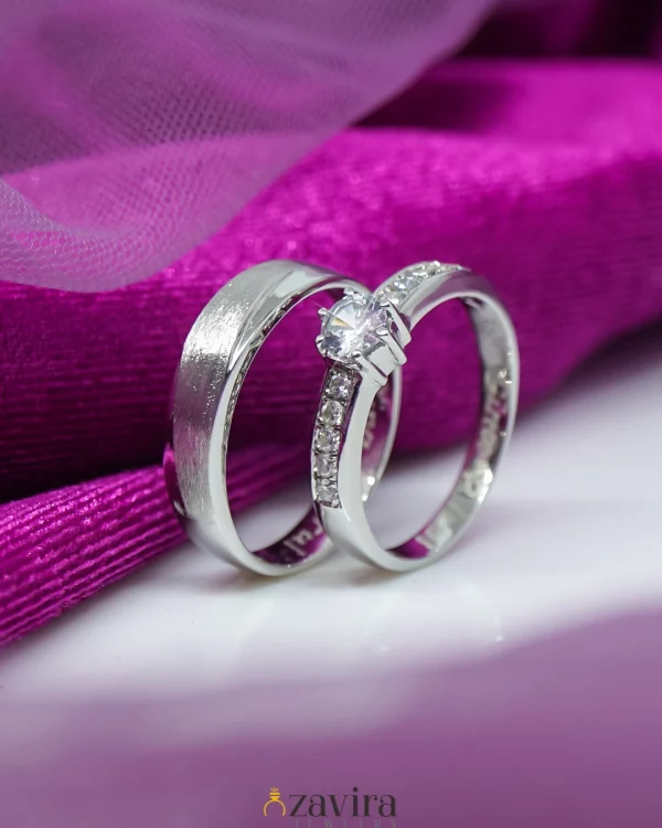 DSC05420 Cincin Kawin Couple AJ-38 & AJ-92 Silver 925